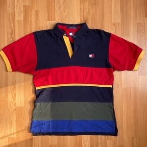 Vintage Tommy Hilfiger Polo Short Sleeve Shirt  L